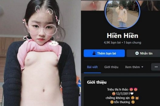 Hiền Hiền mới lớn đã thích được "giới thiệu"